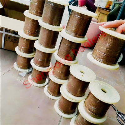 مشتری مالزی 10000M سیم ترموکوپل 2 * 0.25 mm ساخته شده آماده